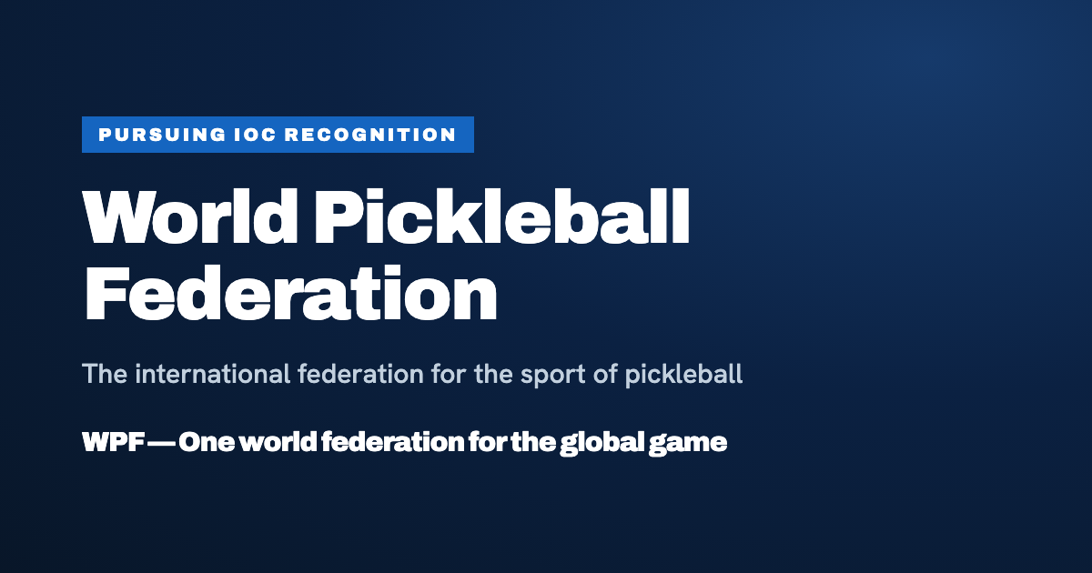 WPF and EPF announce historic anti-doping initiative at the 2026 European Open powered by APP Pickleball Tournament